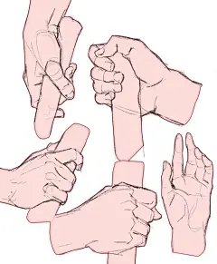 手部动作的参考