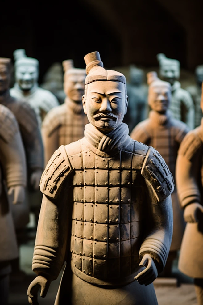西安旅游兵马俑秦始皇陵景点风景摄影图-花瓣网