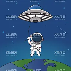 Q版宇航员和宇宙飞船  - 源文件下载【酷图网】宇航员,卡通宇航员,航天员,卡通航天员,宇宙人,可爱宇航员,宇航员矢量图,宇航员插画,航天员矢量图,航天员插画,太空人,手绘宇航员,手绘航天员,Q版宇航员,Q版航天员
