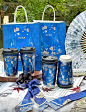 沪上阿姨携手江永女书打造了「马面裙」奶茶！