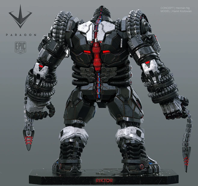 RIKTOR - PARAGON, Kamil Kozlowski : Riktor is a character made for ...