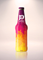 The J20 Project : This self-initiated brief required me to redesign the packaging for J20's Apple and Mango and Orange and Passion Fruit flavours in order to look more modern. It was required that the new packaging should fit well in bar situations and sh