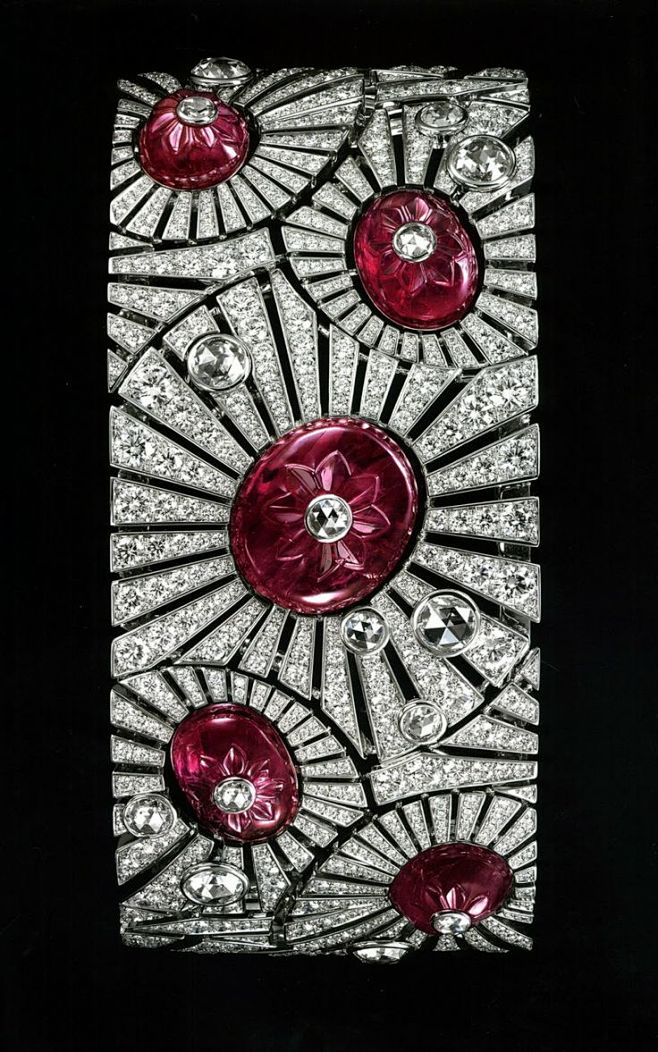 Cartier. Carved ruby...