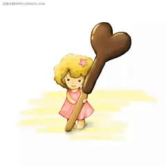 拿着巧克力棒的女生人物插画PSD分层素材|PSD素材|绘画设计|卡通人物|漫画人物|人物插画|手绘人物|水彩插画|时尚人物插画|时尚潮流插画|时尚卡通插画|时尚美女插画