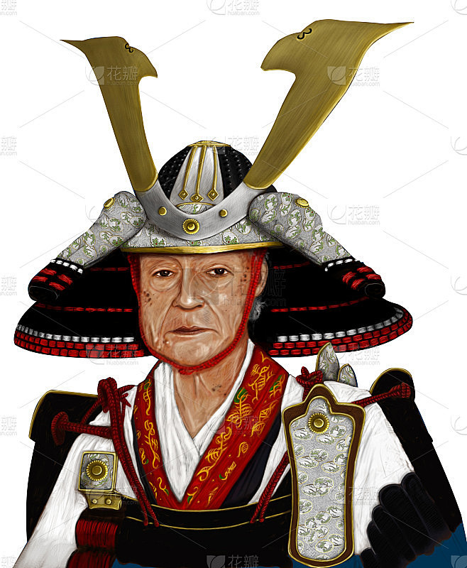 日本武士画像