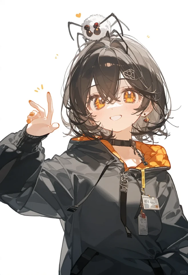 插画分享，ai绘画作品 ，可爱少女