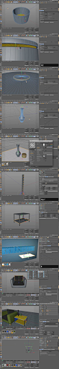 C4D 3D建模场景综合教程