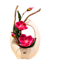 玉兰陶瓷花瓶