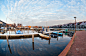 早晨,游艇,船,游艇码头,格罗宁根市,水,天空,客船,水平画幅,无人