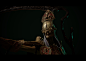 Death - Court of the Dead , Spyro Alexander : Death from Sideshow Collectables Court of the Dead. Made for real time. Lowpoly rendered in marmoset. Highpoly renders done in keyshot. 
Concept sketch done by Amilcar Fong. Court of the Dead created by Tom Gi