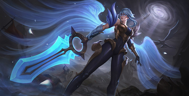 锐雯黎明使者同人