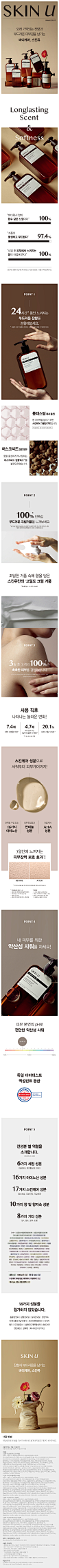 [W CONCEPT] : [Happy Bath 해피바스] 스킨유 이노센트 샤워젤 2입 모음