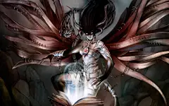 科幻题材电脑插画桌面壁纸