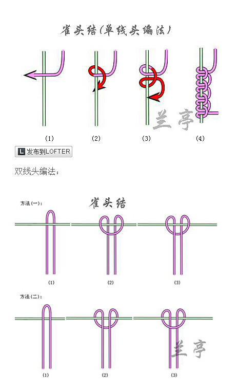 雀头结1