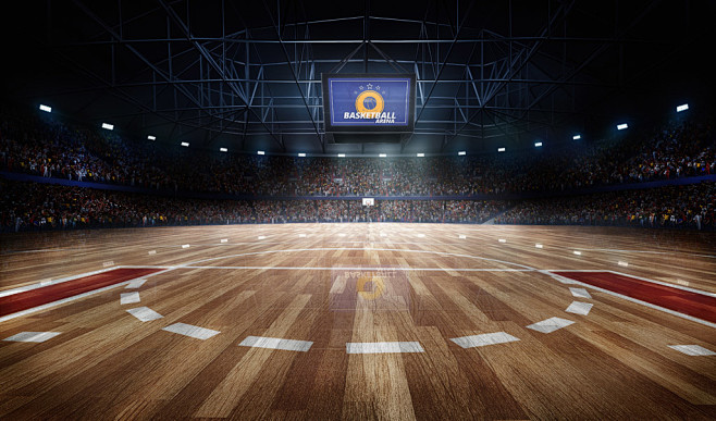 地板篮球场图片素材