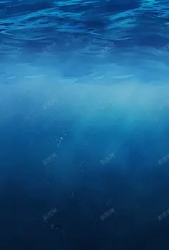 蓝色海水海面壁纸 创意素材