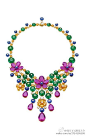 宝格丽（BVLGARI）拥有最完美的配色，总能把各种颜色的宝石搭配的异常美丽~大爱品牌~