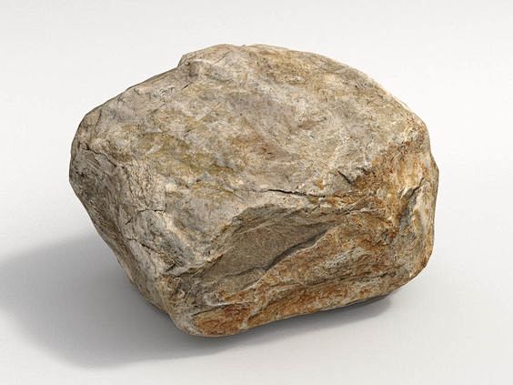 limestone boulder - ...