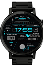 SLATE BLACK + • Facer: the world's largest watch face platform