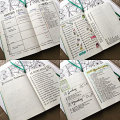 美咪酱小朋友采集到手帐—Bullet Journal（子弹日记）