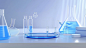 ls7623_A_blue_minimalist_lab_scene_with_a_circular_transparent__6036aedb-6471-40a5-95bb-5f60ae90e2a5