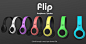 Flip Headphones by Oliver Sha