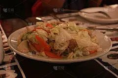 澳门菜餐厅的蔬菜