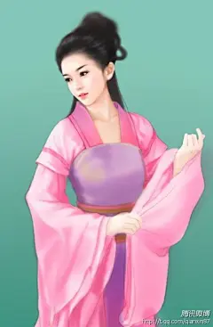 芊心_看图_古装手绘美女图片吧_百度贴吧