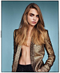 卡拉·迪瓦伊(Cara Delevingne) 再次登上英国版《VOGUE》封面_1号报_www.viewones.com