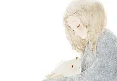 日系二次元美少女手绘插画美图