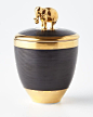 L'Object Elephant Noir Black Gold Candle: http://rstyle.me/~3IyA2: