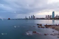 青岛,建筑,夜晚,风景,地形,都市风光,海岸地形,商务,旅途,照明设备