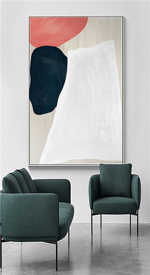 现代抽象装饰画（手绘油画，高清喷绘，晶瓷画）
