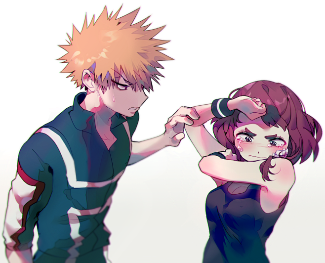 「爆豪勝己 麗日お茶子」/「Inhye」...