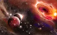 黑洞和行星
