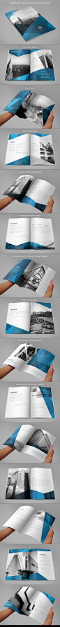 Abstract Architecture Vertical Brochure - Brochures Print Templates