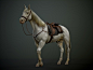 Game ready Horse, Pogar Marius : A project started 9 months ago done in my spare time and finally I have one of my 7 versions ready. I have learned a lot doing this horse and thanks to Georgian Avasilcutei, who carefully guided me the entire process I hav