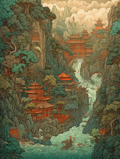 咏唱繁星采集到插画