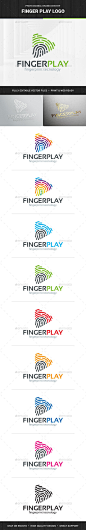 指纹打标志模板——抽象标志模板Fingerprint Play Logo Template - Abstract Logo Templates应用程序、业务、色彩鲜艳、公司,有创造力,手指,指纹,游戏,游戏图标,身份,行,行,标志,媒体,音乐,戏剧,打印好,保护,彩虹,开始,模板,三角形,矢量,视频,视觉识别 app, business, colorful, corporate, creative, finger, fingerprint, game, games, icon, identity, lin