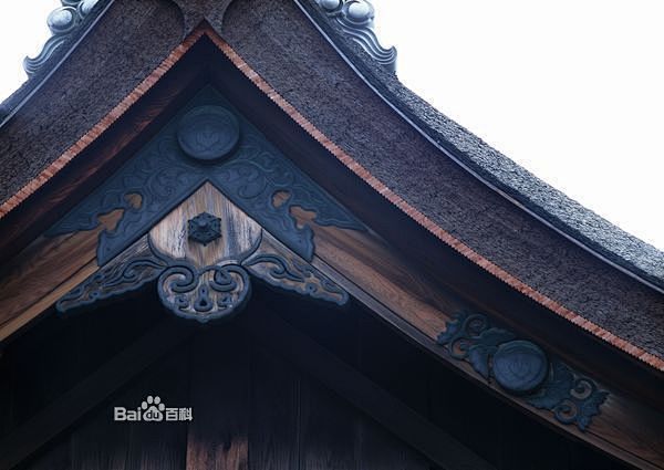 [惹草] 钉在博风板边沿(一般处于檩头位.