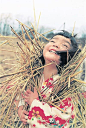 "Mirai-chan", or Little Miss Future  by photographer Kotori Kawashima #萌货# #萝莉#
