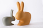 Polyethylene kids chair RABBIT BABY by Qeeboo