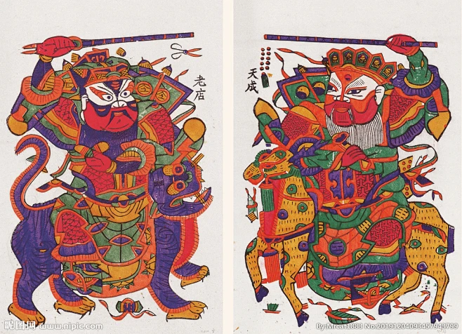 门神-花瓣网