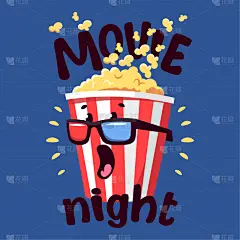 爆米花,苏打,海报,一次性杯子,卡通,条纹,布告,传媒,传单,果汁