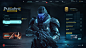 Behance 上的 Pulsefire - Shooter Game, User Interface, Visual Design