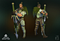 Atlas Reactor: Titus, Lucas St. Martin : Titus from the game Atlas Reactor