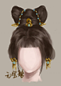 【古风】中国古代女子发型~_古风吧_百度贴吧