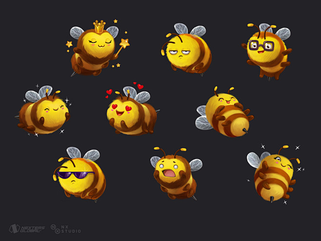 Bees-花瓣网