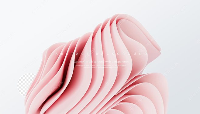 3d rendering wavy mo...