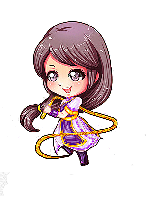  插画手绘 林月如